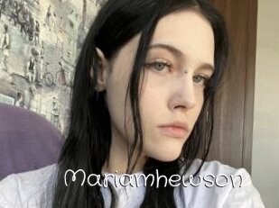 Mariamhewson