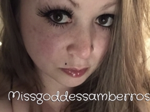 Missgoddessamberrose