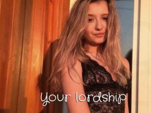 Your_lordship